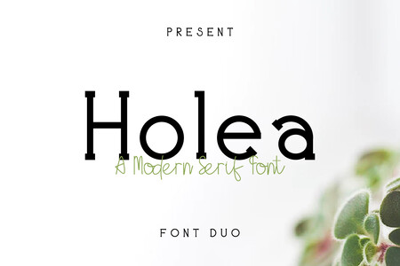 Holea font